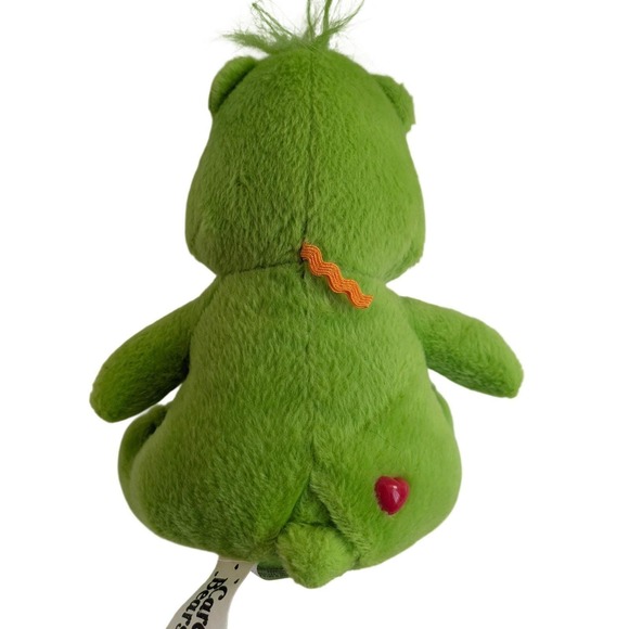 Care Bears Good Luck Bear Plush St Patrick Irish Green Clover 2004 8" Plush Toy - Picture 2 of 5
